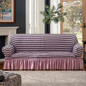 Source Usine Grille <span class=keywords><strong>À</strong></span> Bulles Housse De Canapé Haute Élastique Couleur Unie Housse De Canapé Jupe Quatre <span class=keywords><strong>Saisons</strong></span> Général Canapé Housse De Protection - Product Image 3