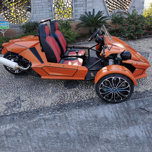 รถสามล้อแข่ง Ztr Trike แบบ 2 ที่นั่ง ใช้เครื่องยนต์เบนซิน รถสกู๊ตเตอร์พิเศษสำหรับการขนส่ง ความเร็วสูงสุด 120 กม./ชม. รับน้ำหนักได้ 300 กก. ได้รับการรับรองมาตรฐาน CE - Product Image 2