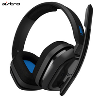 Logitech Astro A10 Headset Gaming, headphone bermain game Over-Ear untuk PS4 PS5