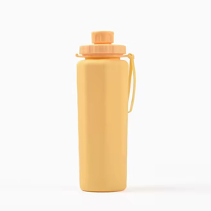 Silicone Sports Kettle, Portable, Anti Drop, High Temperature Resistant, Foldable, Food Grade Silicone Water <b>Cup</b> - Product Image 3