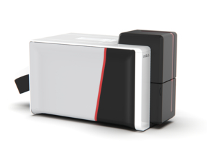 Imprimante à sublimation thermique <span class=keywords><strong>Evolis</strong></span> <span class=keywords><strong>Primacy</strong></span> 2 <span class=keywords><strong>Duplex</strong></span> 300 dpi, imprimante de badges en PVC double face, en stock - Product Image 4