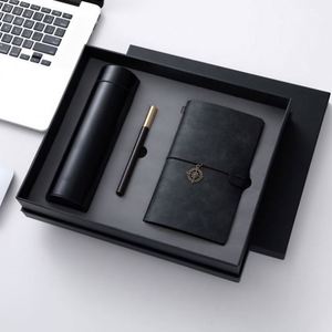 Customizable Novel in Design Leather Hand Diary Notebook With and Pen Vacuum Mug for Meeting/Womens/Mens <b>Gift</b> <b>Box</b> Set Luxury - Product Image 1