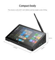 Vente directe d'usine CENAVA H10 PRO Intel N100 8Go 128Go Tablettes PC 10,1 pouces Wins11 RS232 RJ45 Mini PC H10pro Ordinateur industriel