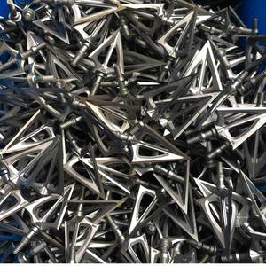 Q2 Săn Bắn 3 Cố Định Lưỡi Bắn Cung Đầu Rộng Đầu Hạt 100 Mũi Tên Tip Cho Hợp Chất recurve Cung Nỏ - Product Image 5