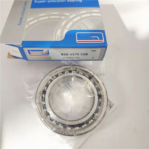 Rodamiento de bolas de empuje de contacto angular de alta velocidad BSD 4575 <span class=keywords><strong>CGB</strong></span> tamaño 45x75x15mm rodamiento de dirección única rodamiento BSD4575CGB - Product Image 1
