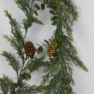 Longstar 2026 Décoration de Noël, de vacances et de mariage, branches de plantes artificielles, guirlande en rotin - Product Image 4