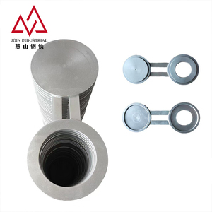 Bride aveugle en forme de 8 en acier allié duplex ASME B16.48 avec <span class=keywords><strong>disque</strong></span> aveugle plein et un <span class=keywords><strong>disque</strong></span> intercalaire perforé - Product Image 3
