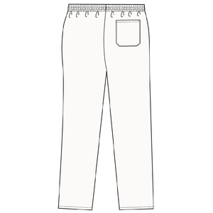 CHECKEDOUT all'ingrosso poli cotone nero bianco striscia lunga pantaloni <span class=keywords><strong>Chef</strong></span> in cotone poli cucina uniforme ristorante - Product Image 6