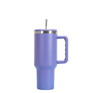 Gran capacidad 40oz portátil de doble pared de acero inoxidable 6-12 horas aislamiento térmico taza de viaje taza mango paja termo - Product Image 2