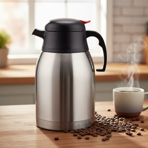 <span class=keywords><strong>Jarra</strong></span> de café de doble pared de 1.0L/1000ML <span class=keywords><strong>con</strong></span> función de <span class=keywords><strong>termo</strong></span> - Product Image 3