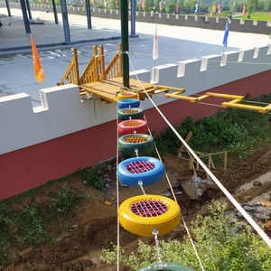 Cursos de Escalada en el Bosque, Parque de Aventuras, Equipo para Parques de Cuerdas al Aire Libre, Cursos de Cuerdas Altas - Product Image 1