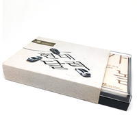 Boîte double en plastique transparente et étanche, conçue sur mesure pour les cartes à jouer, avec logo personnalisé, promotions pour les joueurs de poker, Kingshows