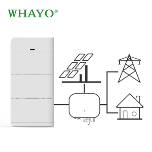 Stock UE 10kWh 20kWh 30kWh Batterie empilable haute tension, pack de batteries au lithium HV pour système de stockage d'énergie solaire - Product Image 4
