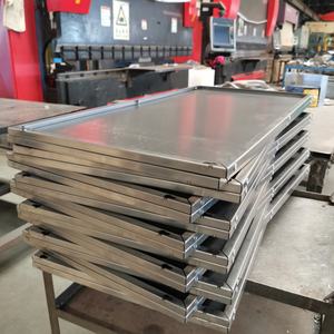 カスタムCNC金属レーザー切断、スタンピング、曲げ、溶接サービス、板金部品、ISO-9001認証、粉体塗装鋼材 - Product Image 3