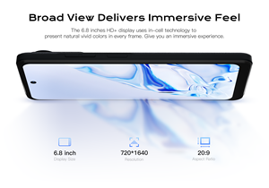 HOTWAV NOTE 12 รุ่นดั้งเดิม หน้าจอ 6.8 นิ้ว HD+ Octa Core 8GB+128GB แบตเตอรี่ 6180mAh ระบบปฏิบัติการ Android 13 รองรับ 4G ทั่วโลก สมาร์ทโฟน - Product Image 3