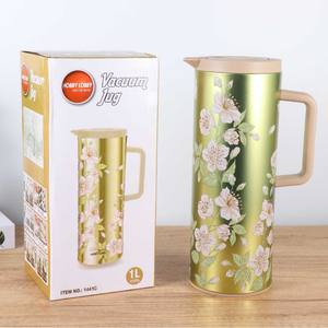 <span class=keywords><strong>1L</strong></span> nouvelle fleur en plastique eau Kettler isolé <span class=keywords><strong>théière</strong></span> en plastique <span class=keywords><strong>thermos</strong></span> isolé bouilloire <span class=keywords><strong>théière</strong></span> - Product Image 3