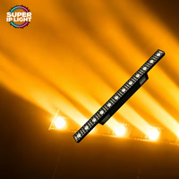 Barre lumineuse LED 120W à pixels RGB 3-en-1, source lumineuse 12x3W à faisceaux haute intensité, contrôle DMX RDM pour scène/DJ/club/spectacle