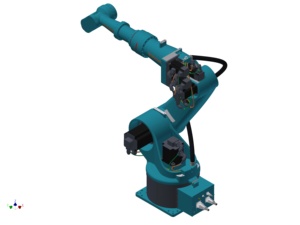 Sooyee SYB2560A, Brazo Robótico Industrial Servoeléctrico de 6 Ejes, Certificado CE, Alcance de 2500 mm, Trabajo Mediano, Carga Útil de 60 kg, 3 Años de Garantía - Product Image 2