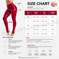 73% Polyester 27% Spandex Safe Dance Clothes Red Grip Sticky Pole Dance Leggings