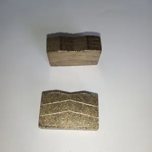 Fabrik preis Schneiden Basalt Sandstein Segment Diamant Segment für Andesit Sägeblatt Maschine