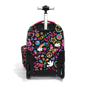 <span class=keywords><strong>Mochila</strong></span> de <span class=keywords><strong>dinosaurio</strong></span> de alta calidad con <span class=keywords><strong>ruedas</strong></span> grandes Estudiantes Niñas Escuela Trolley Bolsas de últimos diseños - Product Image 4