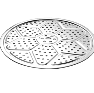 Plateau de cuisson en aluminium perforé, plaque de boulangerie en aluminium avec trous pour la cuisson au four - Product Image 1