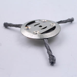 Mini-tondeuse à gazon lithium-ion avec tête de coupe tout acier, roue de désherbage et lame de coupe en fil d'acier – Vente en gros - Product Image 2