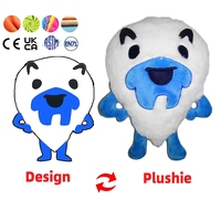 Figurine d'anime en peluche pour fille, jouet à coudre au point, bricolage personnalisé