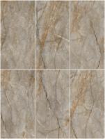 Carrelage en porcelaine antique glacé veiné marbre taupe 600x1200mm, antidérapant, surface durable, pour murs et sols, cuisine, salle de bain, douche