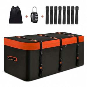 Accessoires de voiture imperméables Sac de toit de voiture Sac de chargement supérieur Porte-bagages Boîte de rangement de voyage pour Jeep SUV - Product Image 2