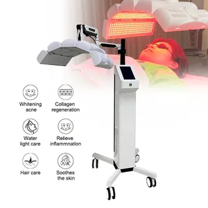 Trattamento dell'acne con terapia della luce Pdt a Led caldo con dispositivo per la cura della pelle con BIO terapia a luce rossa a 7 colori