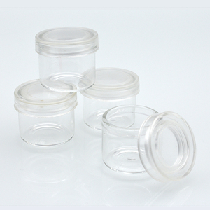 Bao Bì Tùy Chỉnh Mẫu Miễn Phí Glass Container 5Ml 6Ml Glass Chum 6Ml Thủy Tinh Cô Đặc Container Với Nắp Nhựa Silicone Nắp - Product Image 4