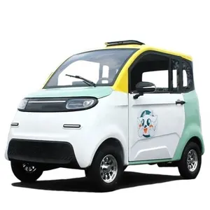 2024 coche eléctrico barato de baja velocidad 5 puertas o 4 asientos 1000 a 5000 vatios Motor Power MIni Car para adultos energía solar