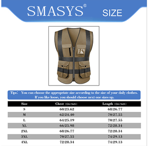 Gilet di Sicurezza ad Alta Visibilità ZUJA con Logo Personalizzabile, Resistente, per Lavori Stradali, con 5 Tasche - Product Image 6