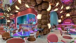 Comptoir à Snacks en Bois pour Magasin de Bonbons, Décoration Créative de Boutique de Chocolat, Meuble de Magasin de Bonbons, Vitrine pour Magasin de Bonbons au Détail - Product Image 6