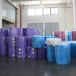 Approvisionnement d'usine meilleure qualité 100% polypropylène biodégradable tissu non tissé soluble dans l'eau respirant PP Spunbond croix brute - Product Image 4