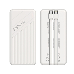 2025 Produit de vente chaud 20000mAh Charge rapide PD22.5W Mini banque d'alimentation mobile 10000mAh Câble intégré pour téléphone - Product Image 2