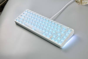 Teclados de Aluminio con Teclas PBT, Certificación RoHS y Conexión USB, Teclados Duraderos - Product Image 5