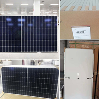 Panel Surya Bifasial Jinko Tier 1 630w 650w Kaca Ganda Tipe-N Modul PV Mono