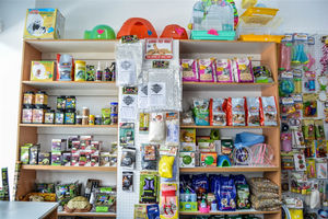 Estante de exhibición de comida para mascotas, diseño personalizado, estante de exhibición para tienda de mascotas - Product Image 2