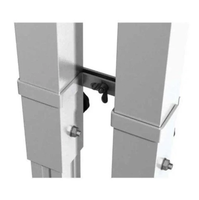 ESI Estrades de chœur portables en aluminium, conception pliable multi-niveaux pour chœur d'église