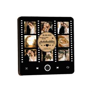 Imán de nevera cuadrado de Navidad estilo Art Deco moderno DZ, diseño de animales, PVC, vidrio, caucho, forma, estilo, en blanco, Bluetooth, magnético - Product Image 1