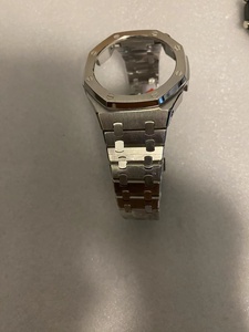 Orologi di personalizzazione con cinturino in acciaio metallico per la serie <span class=keywords><strong>g</strong></span> braccialetto shock ga2100 cinturini smart watch parti modificate - Product Image 2