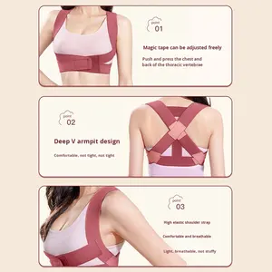 <span class=keywords><strong>Correcteur</strong></span> <span class=keywords><strong>de</strong></span> <span class=keywords><strong>posture</strong></span> invisible anti-cyphose pour adultes et étudiants, <span class=keywords><strong>correcteur</strong></span> <span class=keywords><strong>de</strong></span> forme <span class=keywords><strong>de</strong></span> la colonne vertébrale, dos droit, matériau PU, toutes saisons - Product Image 4