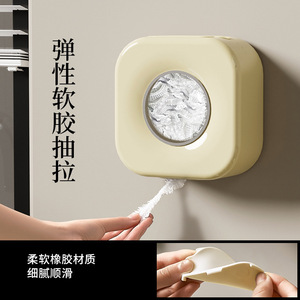 Wall Mounted <b>Plastic</b> <b>Wrap</b> Storage Box Square Covered Food Container For Kitchen Use - Product Image 5