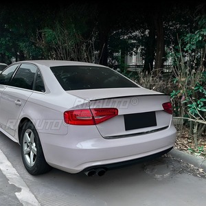 <strong>Car</strong> Rear Wing Rear Trunk Spoiler <strong>Diffuser</strong> <strong>Protector</strong> For Audi A4 (B8) 2009-2012 Body Kit <strong>Car</strong> Accessories - Product Image 3