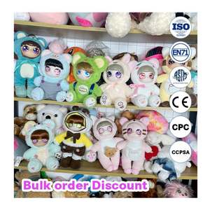 Muñeca de Peluche Personalizada Premium para Niñas, con Cabeza Grande Realista, de 30-50 cm, con Ropa - Product Image 3