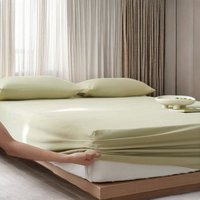 Vente en gros d'ensemble de couvre-lit trois pièces japonais solide fabrication de drap de lit double en laine de coton taie d'oreiller housse de couette