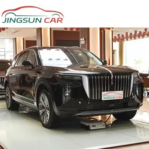 EV Hongqi E-hs9 Electric Car Luxury Large SUV 4WD All Wheel Drive Off Road Driving Mode New Energy Automobiles Used For Sale