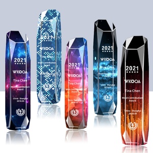 Trophies Manufacturer Wholesale Sublimation Latest Award Trophy <b>Cup</b> Custom Crystal Trophy - Product Image 2